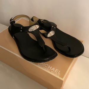 Michael Kors black sandal in size 9